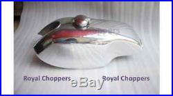 Honda Cb400 Cafe Racer Aluminum Alloy Gas Fuel Petrol Tank W Monza CapFits For