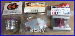 Hpi Savage 21 Parts Lot Aluminum Fuel Tank Exhaust Header Bulkhead Roto Start