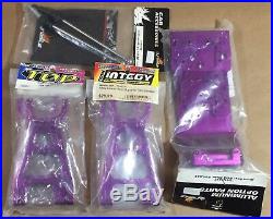 Hpi Savage 21 Parts Lot Aluminum Fuel Tank Exhaust Header Driveshaft Roto Start