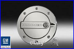 Hummer H2 Tankdeckel Aluminium abschließbar 2003 2009 Tankklappe Fuel Door 09 C