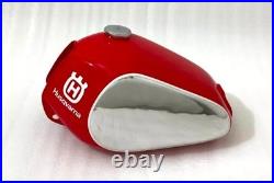 Husqvarna Cr Wr XC 250 430 Red Polish Aluminium Fuel Tank Cap 1981-1983/compatib Husqvarna Cr Wr XC 250 430 Red Polish Aluminium Fuel Tank Cap 1981-1983/compatib