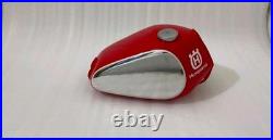 Husqvarna Cr Wr XC 250 430 Red Polish Aluminium Fuel Tank Cap 1981-1983/compatib