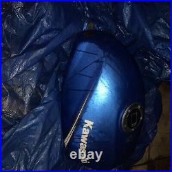 Kawasaki er500 Fuel Tank Light Blue