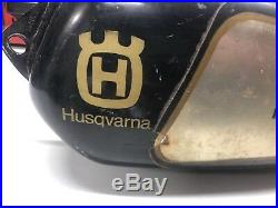 Late 1970s Husqvarna Motorcycle Husky Alloy Aluminum Gas Fuel Tank 175 250