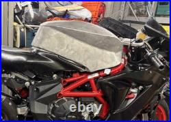 MV Agusta F3 24 litre tamburini factory aluminium fuel tank
