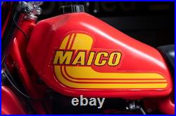 Maico 490 Mega 2 Fuel Tank Aluminium Reproduction 1981 1982 1983 -Raw Finish