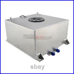 Motorfansclub Fuel Cell 40L Litre 10 Gallon Aluminum Fuel Tank + Sender UK Stock