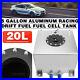 NEW 5 Gallon 20L Aluminum Racing Drift Fuel Cell Tank With Cap Foam Outside AU