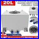 NEW 5 Gallon 20L Aluminum Racing Drift Fuel Cell Tank With Cap Outside