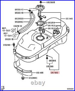 New Fuel Tank for Mitsubishi L200 KA4T Series 4 2.5D