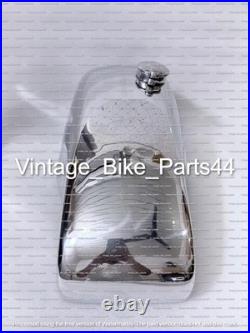 Norton Featherbed Slimline Manx-Style Custom Aluminium Fuel Tank + Petcock Norton Featherbed Slimline Manx-Style Custom Aluminium Fuel Tank + Petcock