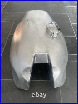 Norton Manx 5 Gallon UK Aluminium Petrol Tank With Cap Holtworks Wideline
