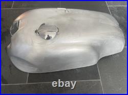 Norton Manx 5 Gallon UK Aluminium Petrol Tank With Cap Holtworks Wideline
