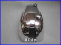 Norton Manx Wideline Fetherbird Triton Aluminum Polish Gas Fuel Petrol Tank+ Cap
