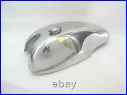 Norton Wideline 3 Gallon Manx Short Circuit Aluminum Polish Gas Fuel Tank & Cap