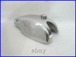 Norton Wideline 3 Gallon Manx Short Circuit Aluminum Polish Gas Fuel Tank & Cap