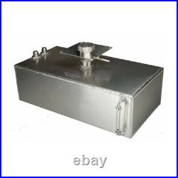 OBP 8 Gallon Square Aluminium JIC Fuel Tank with Splash Bowl