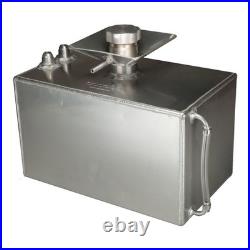 OBP Universal Aluminium Baffled 3 Gallon Fuel Tank, -10 JIC Fittings Option 2