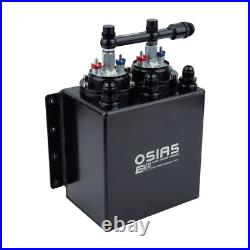 OSIAS 3.8L Dual Fuel Surge Tank Kit with AN10 Fuel Rail 2x 044 Fuel Pump UK