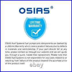 OSIAS 3.8L Dual Fuel Surge Tank Kit with AN10 Fuel Rail 2x 044 Fuel Pump UK