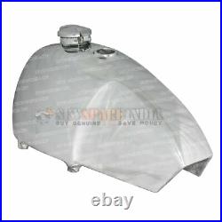 Petrol Fuel Gas Tank + Cap Fits Triumph TR 20 Tiger Cub Trial Pre 1970 Aluminium