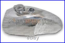 Petrol Fuel Gas Tank + Cap Fits Triumph TR 20 Tiger Cub Trial Pre 1970 Aluminium