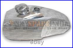 Petrol Fuel Gas Tank + Cap Fits Triumph TR 20 Tiger Cub Trial Pre 1970 Aluminium