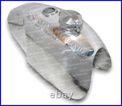 Petrol Fuel Gas Tank + Cap Fits Triumph TR 20 Tiger Cub Trial Pre 1970 Aluminium