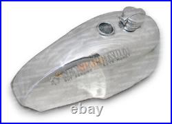 Petrol Fuel Gas Tank + Cap Fits Triumph TR 20 Tiger Cub Trial Pre 1970 Aluminium