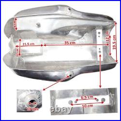 Petrol Gas Fuel Tank+Cap Aluminium Alloy Fits BMW R100 RT RS R90 R80 R75 @UK