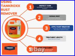 Petrol tank liner kit fuel sealer ethanol safe rust converter flush coating 20lt