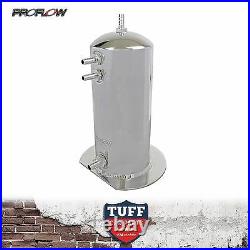Proflow Polished 2.5lt Fuel Surge Tank with Barb Fittings Suit Bosch 044 2.5l