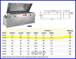 RDS 71789 Fuel Transfer Tank & Toolbox Combos 51 Gallons 50 L 20 W 19 H