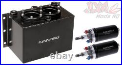 Raceworks Surge Tank Kit with ALY-159BK and twin EFP-502 044 Pumps 3L PRO-501