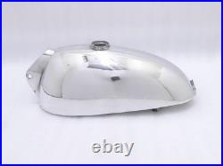 Royal Enfield Bsa Trials 1.5 Gallon Aluminium Fuel Petrol Tank With Monza Cap