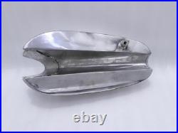 Royal Enfield Bsa Trials 1.5 Gallon Aluminium Fuel Petrol Tank With Monza Cap