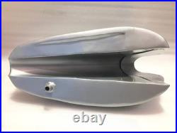 Royal Enfield Trials 1.5 Gallon Silver Painted Aluminium Fuel Tank With Cap