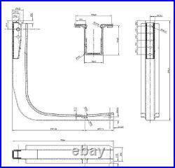 Scania Compatible Fuel Tank Aluminium 4, P, R Series 200 Litre