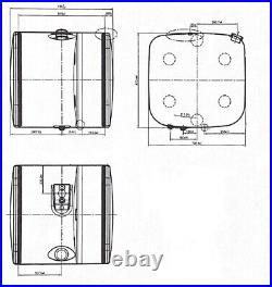 Scania Compatible Fuel Tank Aluminium 4, P, R Series 300 Litre