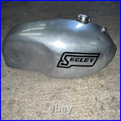 Seeley G50 Matchless vintage fuel tank, Mk2, Unused With Monza Style Cap and Tap