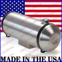 Spun Aluminum Fuel Tank With Sump For Fuel Injection 10 X 33 Inch End Fill