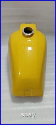 Suzuki PE175,250,400 Aluminium Yellow Painted Fuel Tank 1978-1984