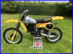 Suzuki RM 100 RM 125 aluminium petrol tank