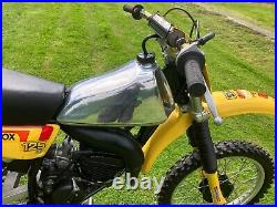 Suzuki RM 100 RM 125 aluminium petrol tank