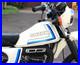 Suzuki TS50ER TS100ER TS185ER White Painted Aluminium Alloy Petrol Fuel Tank