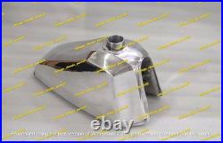 Suzuki TS50ER TS100ER TS185ER White Painted Aluminium Alloy Petrol Fuel Tank