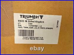 T2402662-LC Fuel Tank Assembly Graphite Grey Triumph Tiger 850 Sport T2402662-LC Fuel Tank Assembly Graphite Grey Triumph Tiger 850 Sport
