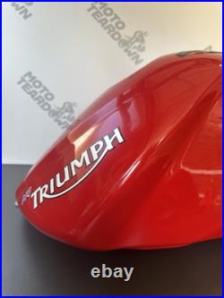 TRIUMPH STREET TRIPLE 675 Fuel Tank Petrol Tank 2007-2011 OEM UK ONLY