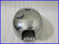 TRIUMPH T140 POLISH ALUMINIUM OIF PETROL TANK WITHOUT BADGES HOLES Fit For