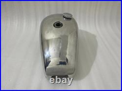 TRIUMPH T140 POLISH ALUMINIUM OIF PETROL TANK WITHOUT BADGES HOLES Fit For